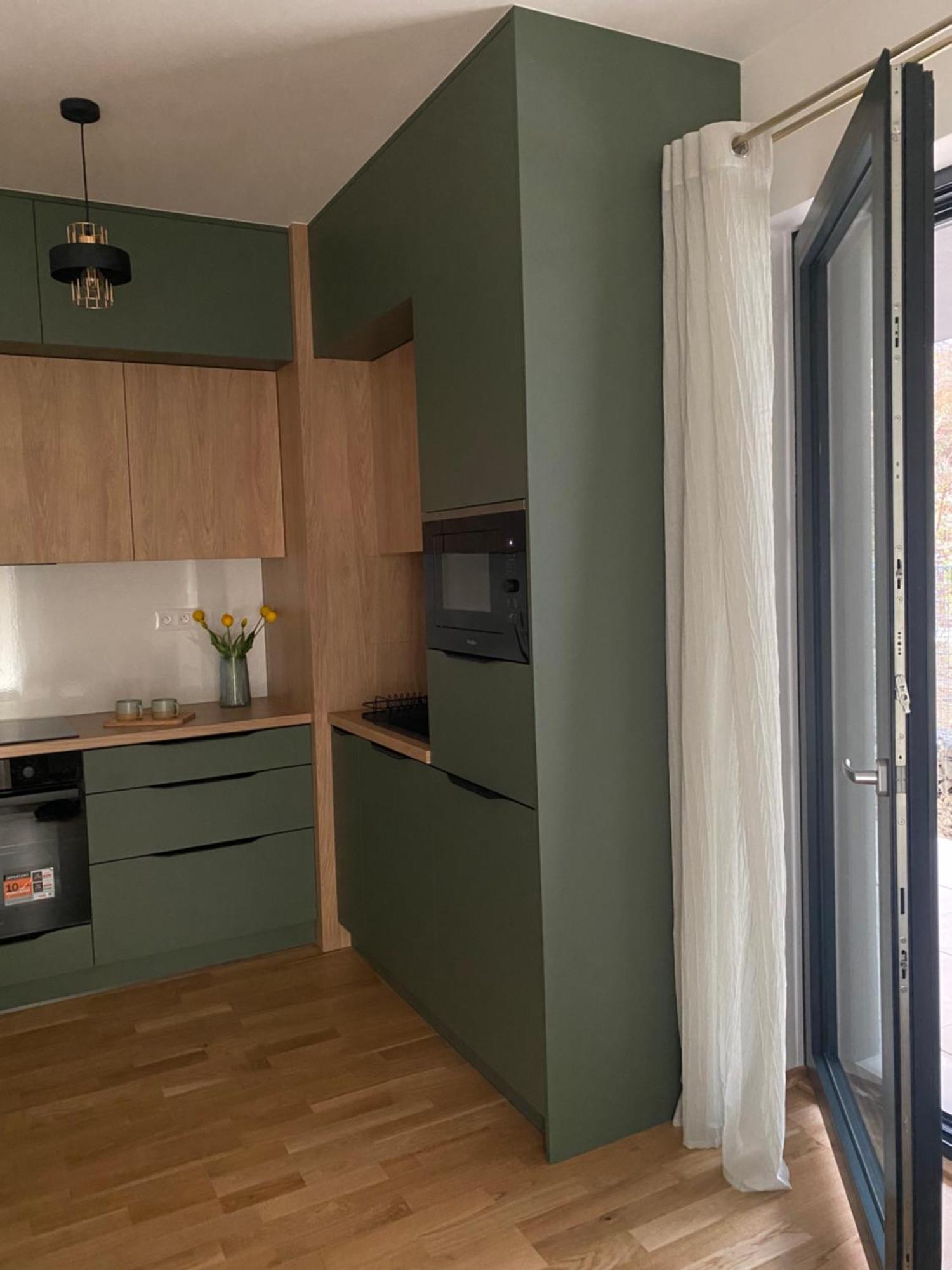 Apartman S Terasou, V Novostavbe Praga Esterno foto